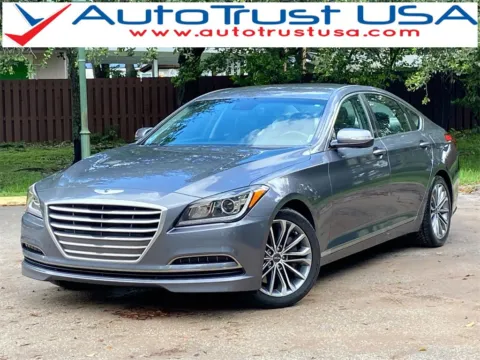 Gray 2016 Hyundai Genesis 3.8L for sale in Miramar, FL