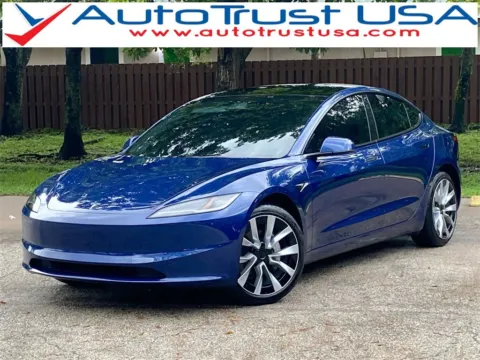 Blue 2025 Tesla Model 3 Long Range for sale in Miramar, FL