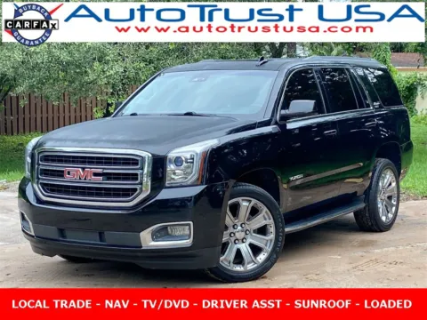 Black 2017 GMC Yukon SLT for sale in Miramar, FL