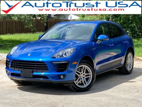 Blue 2018 Porsche Macan Sport Edition for sale in Miramar, FL