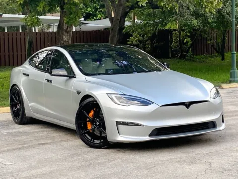 Another view of 2022 Tesla Model S Plaid for sale in Miramar, FL at Auto Trust USA