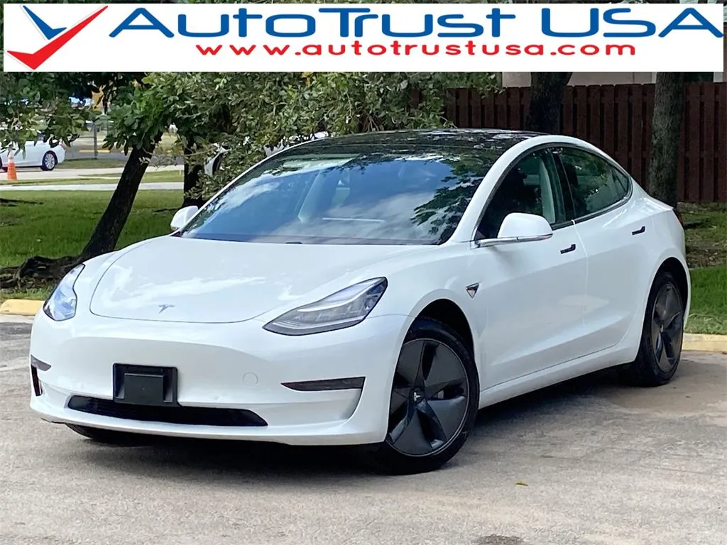 White 2020 Tesla Model 3 Standard Range for sale in Miramar, FL