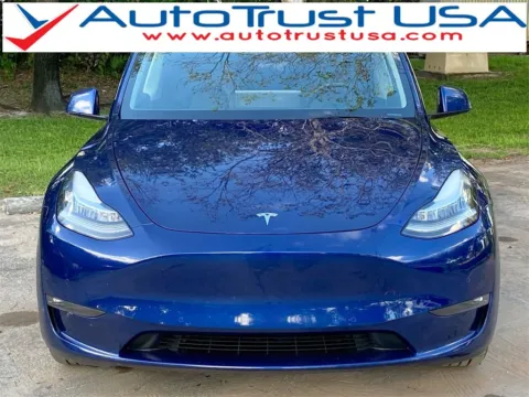 Blue 2021 Tesla Model Y Long Range for sale in Miramar, FL