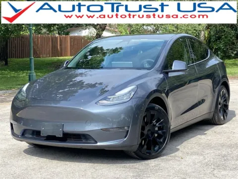 Gray 2021 Tesla Model Y Standard Range for sale in Miramar, FL