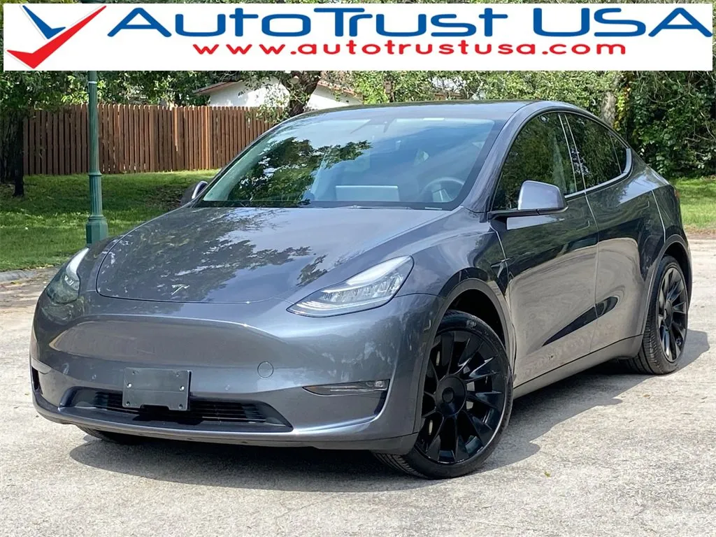 Gray 2021 Tesla Model Y Standard Range for sale in Miramar, FL