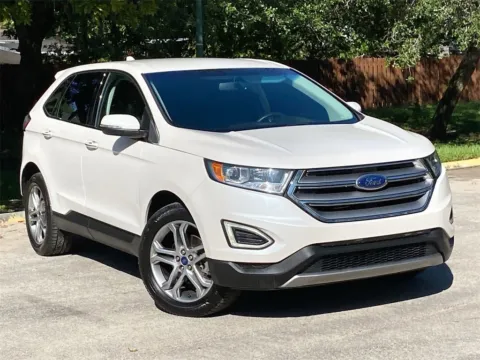 Another view of 2016 Ford Edge Titanium for sale in Miramar, FL at Auto Trust USA