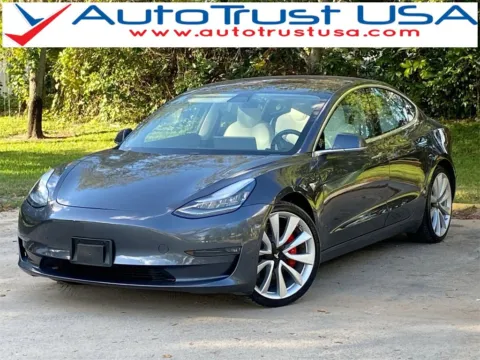 Gray 2018 Tesla Model 3 Long Range Battery for sale in Miramar, FL