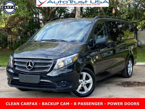 Black 2018 Mercedes-Benz Metris Passenger Van Passenger for sale in Miramar, FL