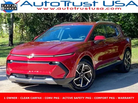 Red 2025 Chevrolet Equinox EV LT for sale in Miramar, FL