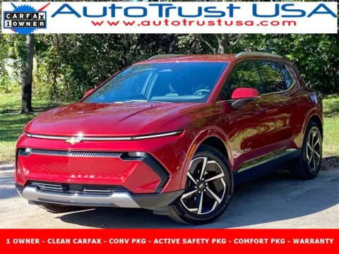 Red 2025 Chevrolet Equinox EV LT for sale in Miramar, FL