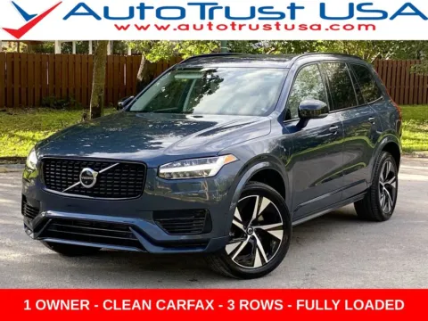 Gray 2023 Volvo XC90 Recharge Plug-In Hybrid Plus Dark Theme for sale in Miramar, FL