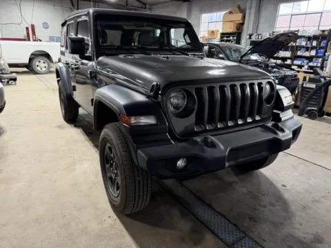 Gray 2019 Jeep Wrangler Unlimited Sport S for sale in Dunkirk, IN