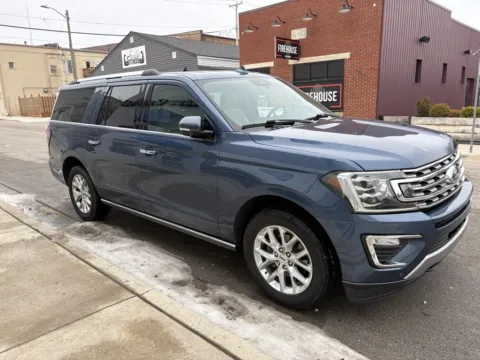 Blue 2020 Ford Expedition Max Limited for sale in Dunkirk, IN