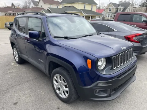 Blue 2017 Jeep Renegade Latitude for sale in Dunkirk, IN