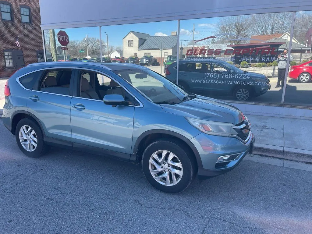 Used 2016 Honda CR-V EX-L with VIN 5J6RM4H78GL005583 for sale in Saint Marys, OH