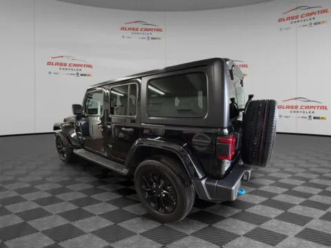 More photos of 2023 Jeep Wrangler Sahara 4xe at Glass Capital CDJR, IN