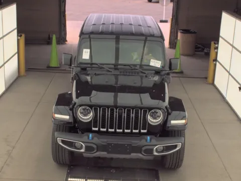 Photos of 2023 Jeep Wrangler Sahara 4xe for sale in Dunkirk, IN at Glass Capital CDJR