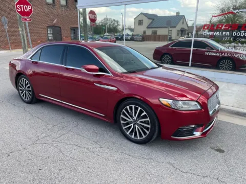 Red 2017 Lincoln Continental Select for sale in Dunkirk, IN