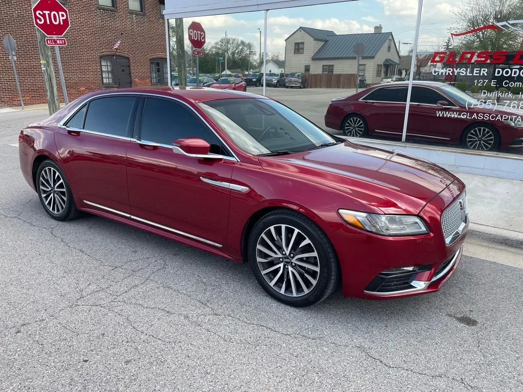 Red 2017 Lincoln Continental Select for sale in Dunkirk, IN