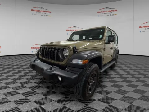 Another view of 2025 Jeep Wrangler Sport for sale in Dunkirk, IN at Glass Capital CDJR