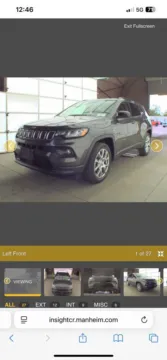 Gray 2022 Jeep Compass Latitude Lux for sale in Dunkirk, IN