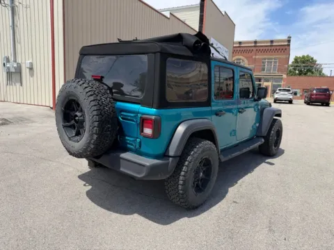Another view of 2020 Jeep Wrangler Unlimited Sport S for sale in Dunkirk, IN at Glass Capital CDJR