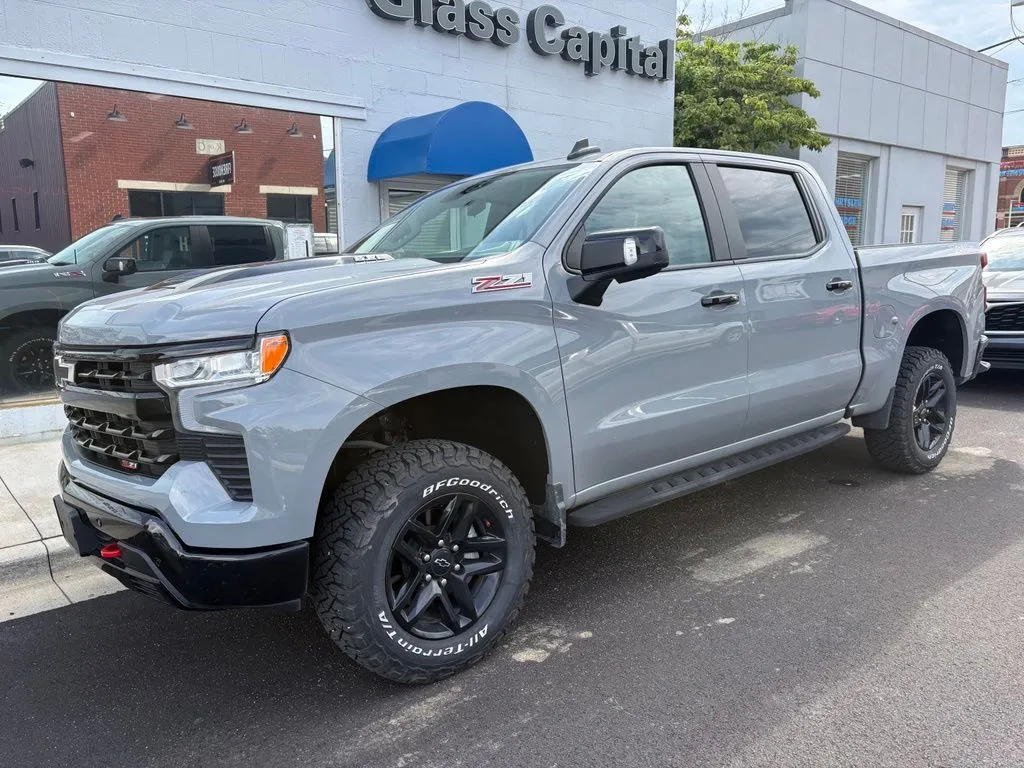 Gray 2024 Chevrolet Silverado 1500 LT Trail Boss for sale in Dunkirk, IN