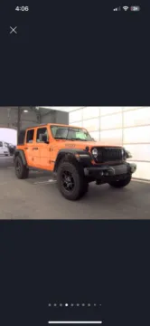 Orange 2025 Jeep Wrangler Willys for sale in Dunkirk, IN