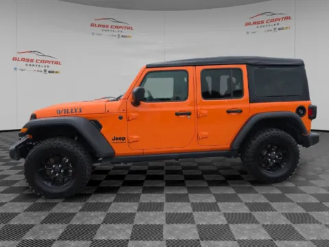More photos of 2025 Jeep Wrangler Willys at Glass Capital CDJR, IN