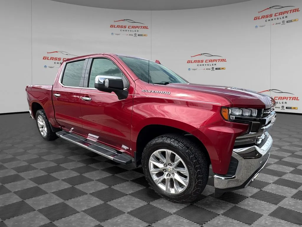Red 2019 Chevrolet Silverado 1500 LTZ for sale in Dunkirk, IN