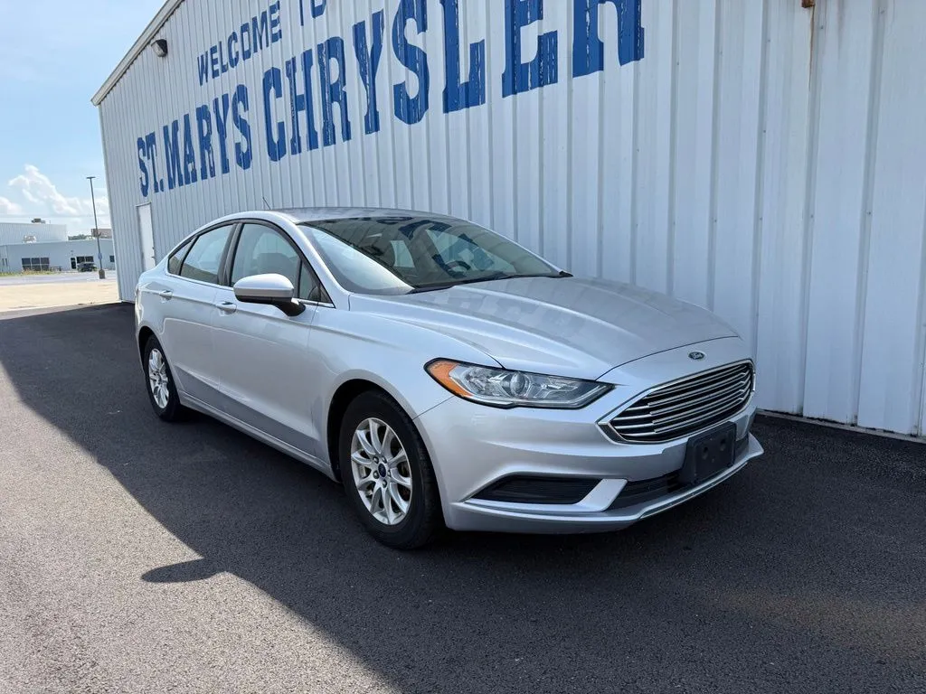 Silver 2017 Ford Fusion S for sale in Dunkirk, IN