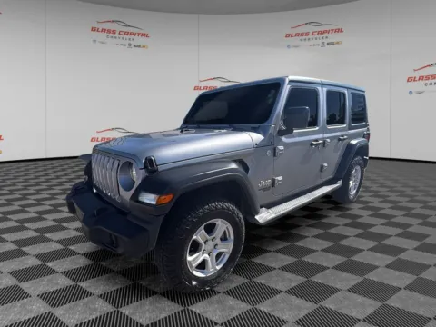 Another view of 2019 Jeep Wrangler Unlimited Sport S for sale in Dunkirk, IN at Glass Capital CDJR