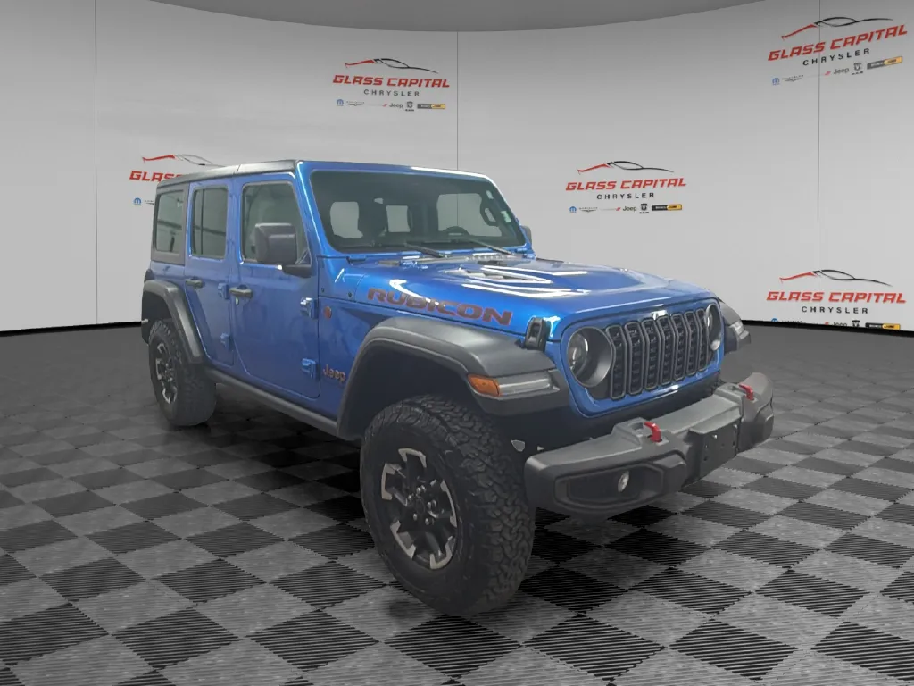 Blue 2025 Jeep Wrangler Rubicon for sale in Dunkirk, IN