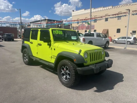 Another view of 2017 Jeep Wrangler Unlimited Sport for sale in Dunkirk, IN at Glass Capital CDJR