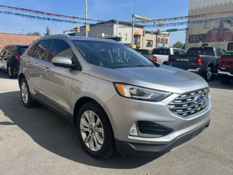 Another view of 2020 Ford Edge Titanium for sale in Dunkirk, IN at Glass Capital CDJR
