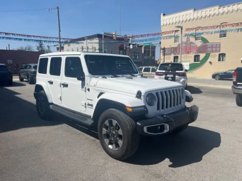 Another view of 2020 Jeep Wrangler Unlimited Sahara for sale in Dunkirk, IN at Glass Capital CDJR