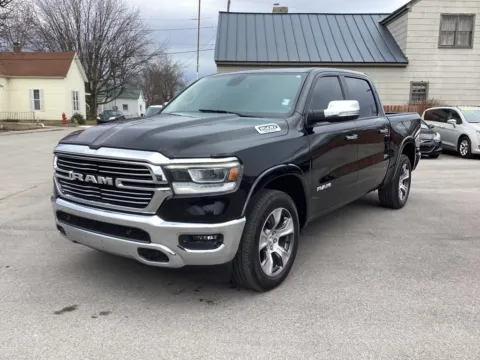 Black 2019 Ram 1500 Laramie for sale in Dunkirk, IN