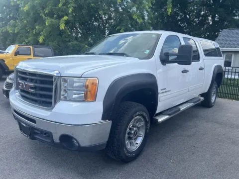 White 2009 GMC Sierra 2500HD SLE for sale in Dunkirk, IN