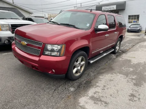 Red 2014 Chevrolet Suburban 1500 LTZ for sale in Dunkirk, IN