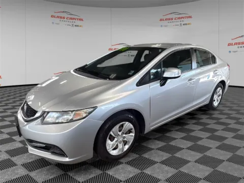Silver 2013 Honda Civic LX for sale in Dunkirk, IN