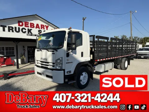 White 2018 Isuzu FTR for sale in Sanford, FL