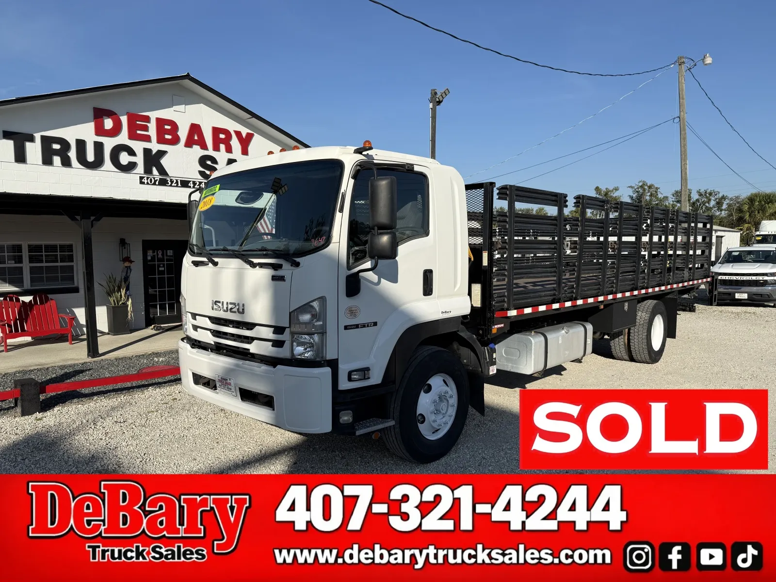 2018 Isuzu FTR for sale in Sanford, FL