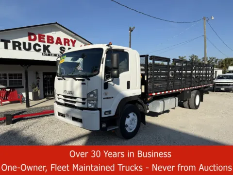 White 2018 Isuzu FTR for sale in Sanford, FL