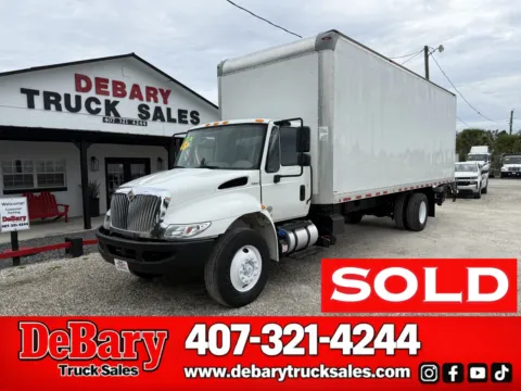 White 2019 International DuraStar 4300 for sale in Sanford, FL