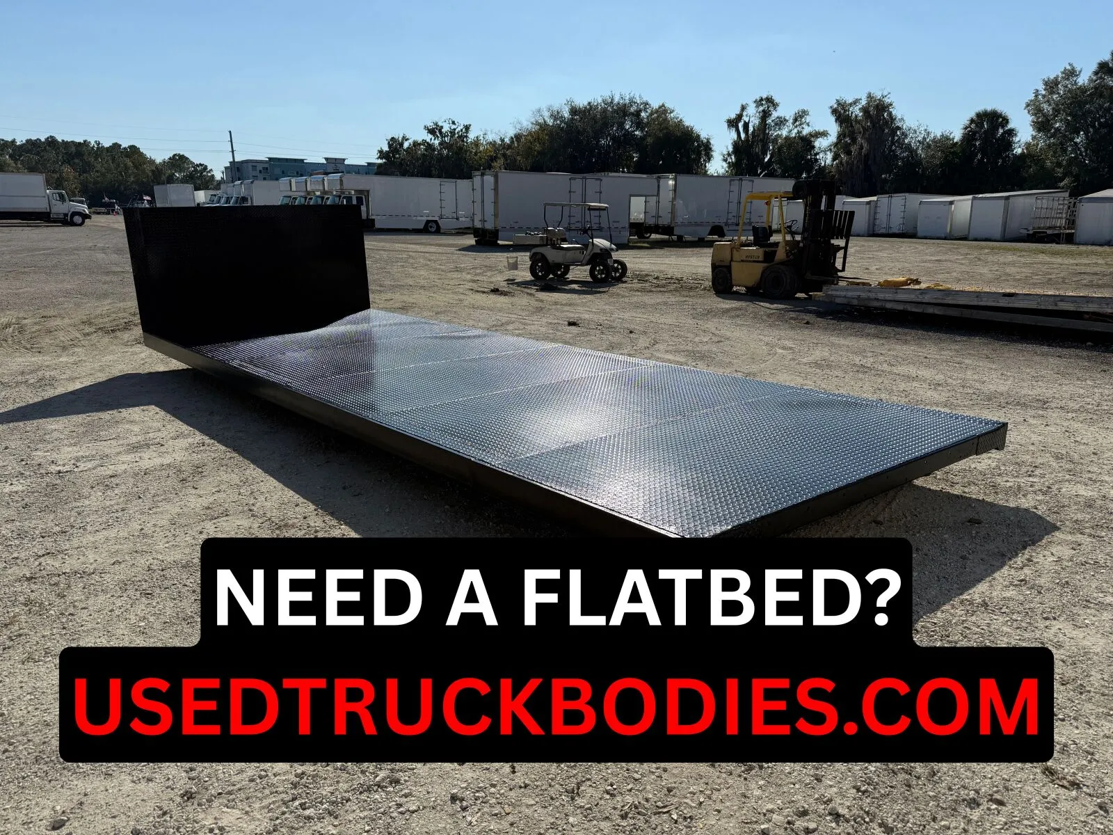 2018 FLATBED TRUCK BODY FLATBED for sale in Sanford, FL