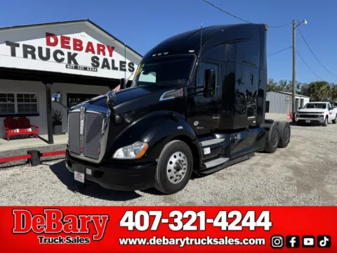 Black 2021 Kenworth T680 for sale in Sanford, FL