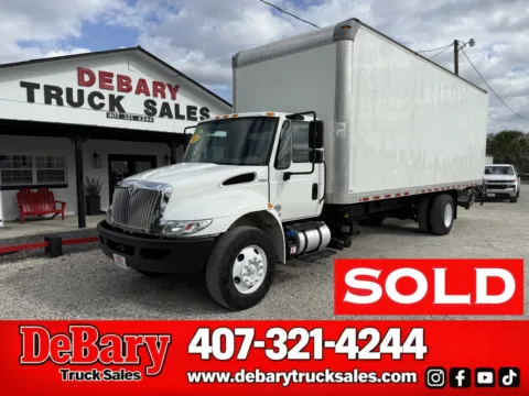 White 2019 International DuraStar 4300 for sale in Sanford, FL