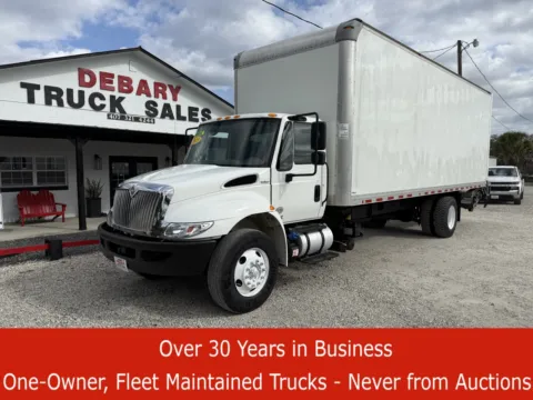 White 2019 International DuraStar 4300 for sale in Sanford, FL