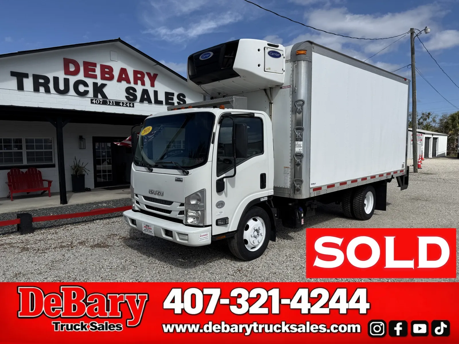 2018 Isuzu NPR HD for sale in Sanford, FL