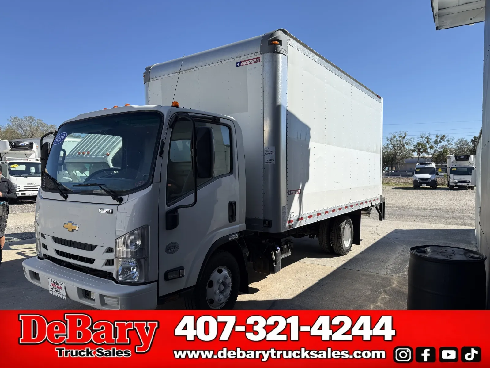 White 2019 Chevrolet 4500 HD for sale in Sanford, FL